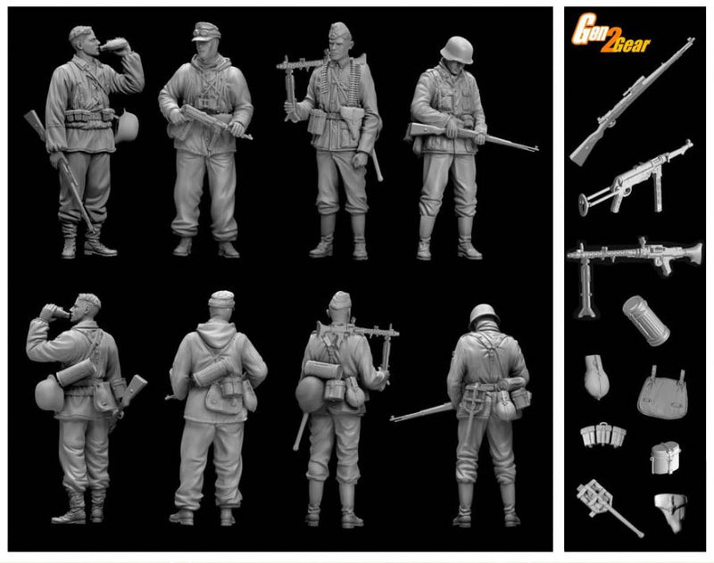 Dragon Models DML 6707 1/35 German Elite Infantry, Russia 1941-43