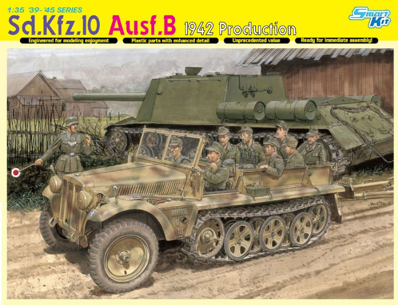 Dragon Models DML 6731 1/35 Sd.Kfz.10 Ausf.B 1942 Production