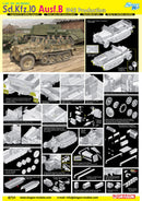 Dragon Models 6731 1/35 Sd.Kfz.10 Ausf.B 1942 Production