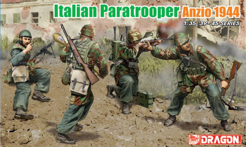 Dragon Models DML 6741 1/35 Italian Paratroopers Anzio 1944