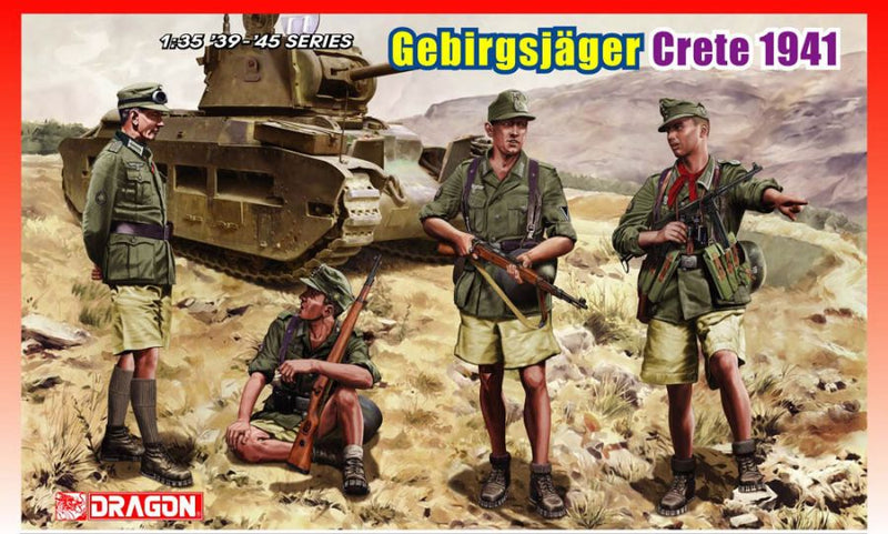 Dragon Models DML 6742 1/35 GebirgsjÃ¤gers Crete 1941