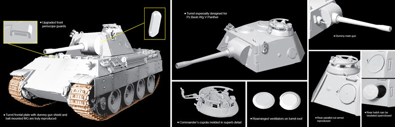 Dragon Models DML 6813  1/35 Pz.Beob.Wg.V Ausf.D Early Production