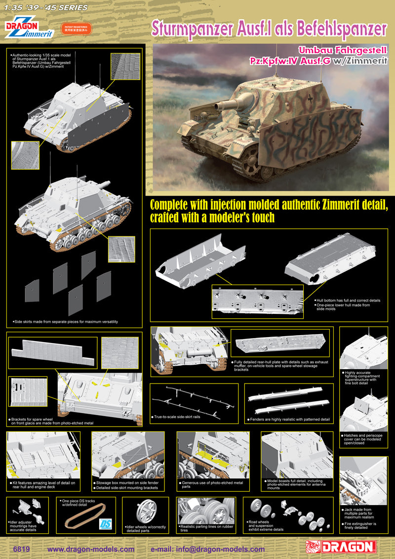 Dragon Models DML 6224 1/35 Sd.Kfz.251/7 Ausf.C Pionierpanzerwagen 3 i