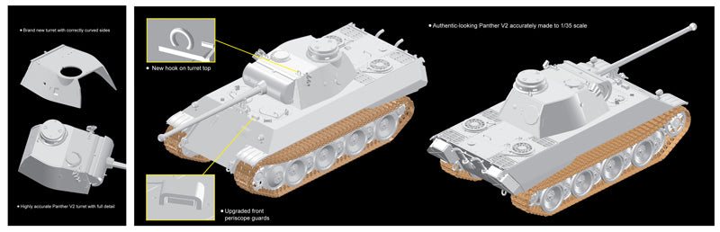 Dragon Models DML 6822 1/35 Panther Ausf. D V2