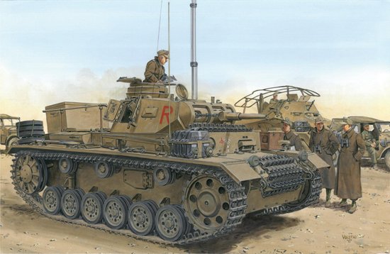 Dragon Models DML 6901 DAK Pz.Bef.Wg.III Ausf.H