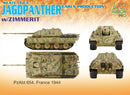 Dragon Models 7241 1/72 Sd.Kfz.173 Jagdpanther Early Production w/Zimmerit