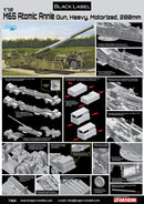 Dragon Models 7484 1/72 M65 Atomic Annie Gun, Heavy Motorized 280mm