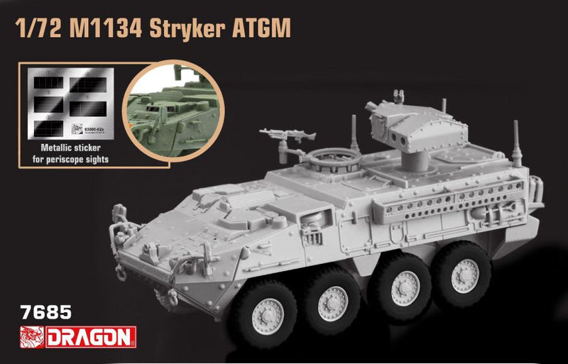 Dragon Models DML 7685 1/72 M1134 Stryker ATGM