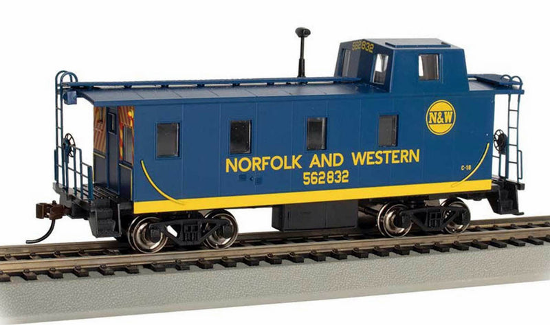 Bachmann HO 14003 Offset Cupola Caboose, Norfolk and Western