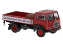 PREORDER Brekina HO 58619 1962 Fiat 642 Low-Side Delivery Truck, Assembled, Cooperativa Vinicoltori (red, white, Italian Lettering)