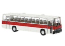 PREORDER Brekina HO 59820 1973 Ikarus 250 Bus, Assembled, White, Red