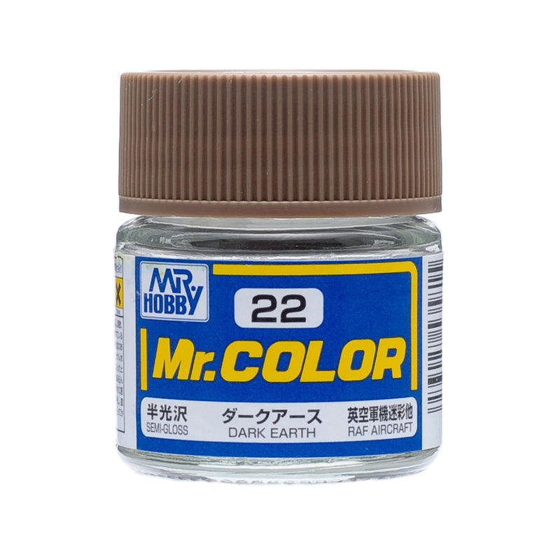 Mr. Hobby C22 SEMI GLOSS DARK EARTH