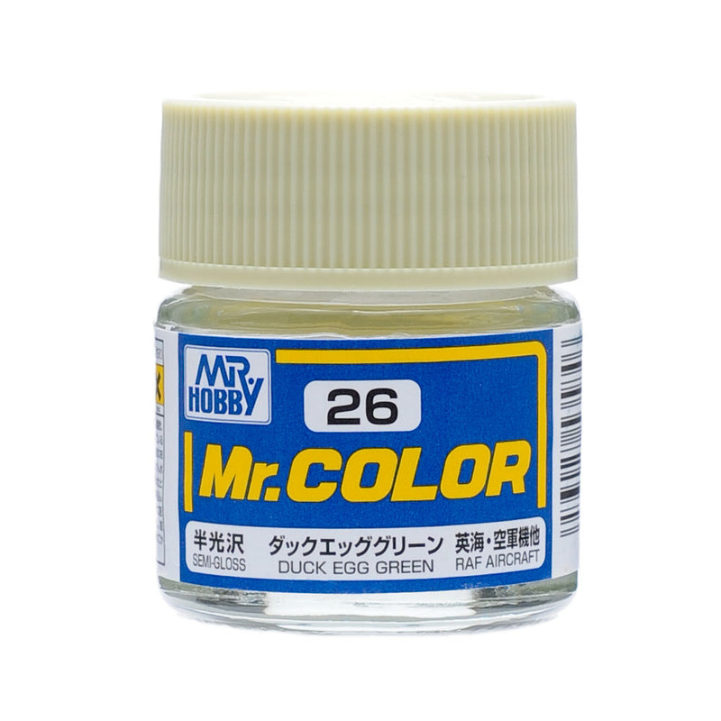 Mr. Hobby C26 SEMI GLOSS DUCK EGG GREEN