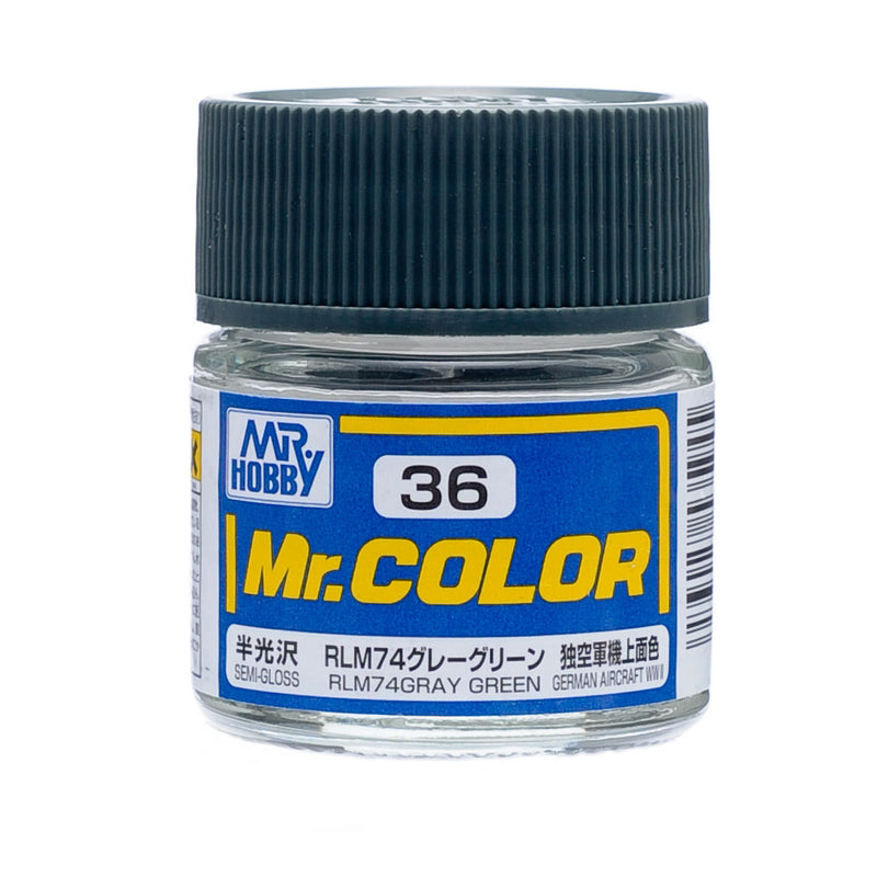Mr. Hobby C36 SEMI RLM74 GRAY GREEN