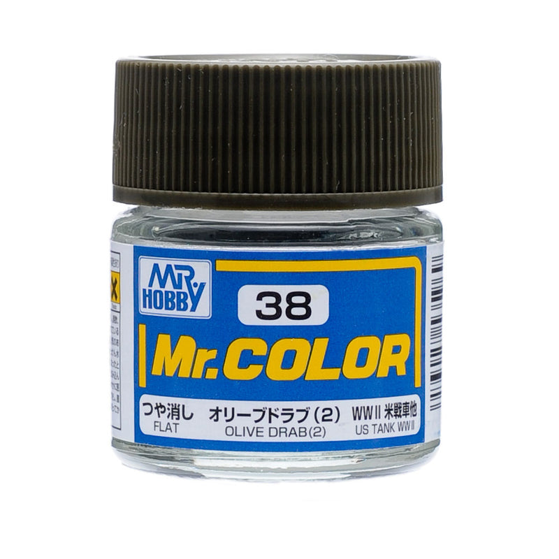 Mr. Hobby C38 FLAT OLIVE DRAB 2
