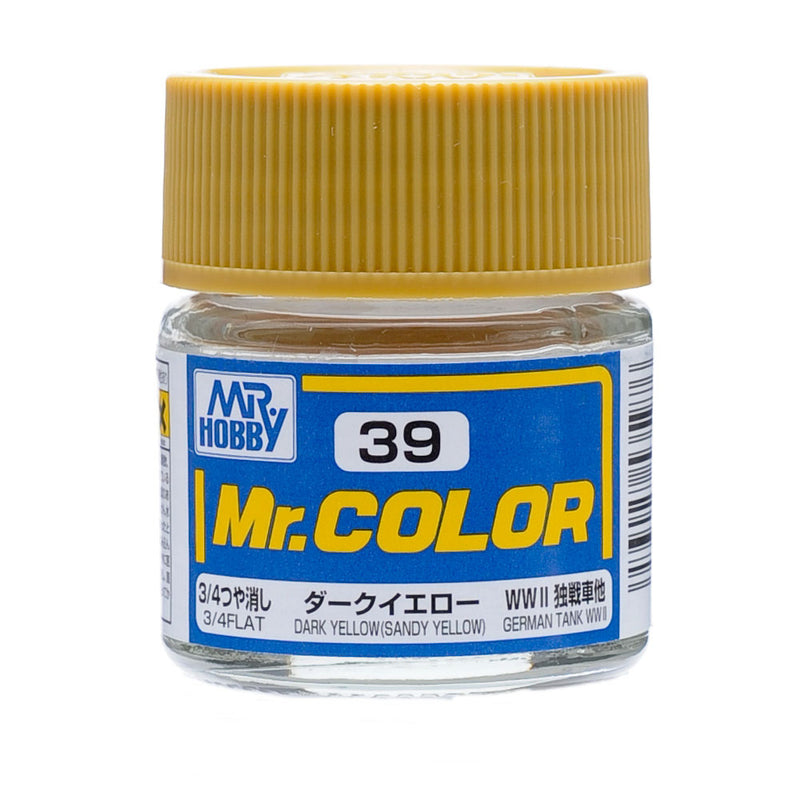 Mr. Hobby C39 FLAT DRK YELLOW-SANDY YLW