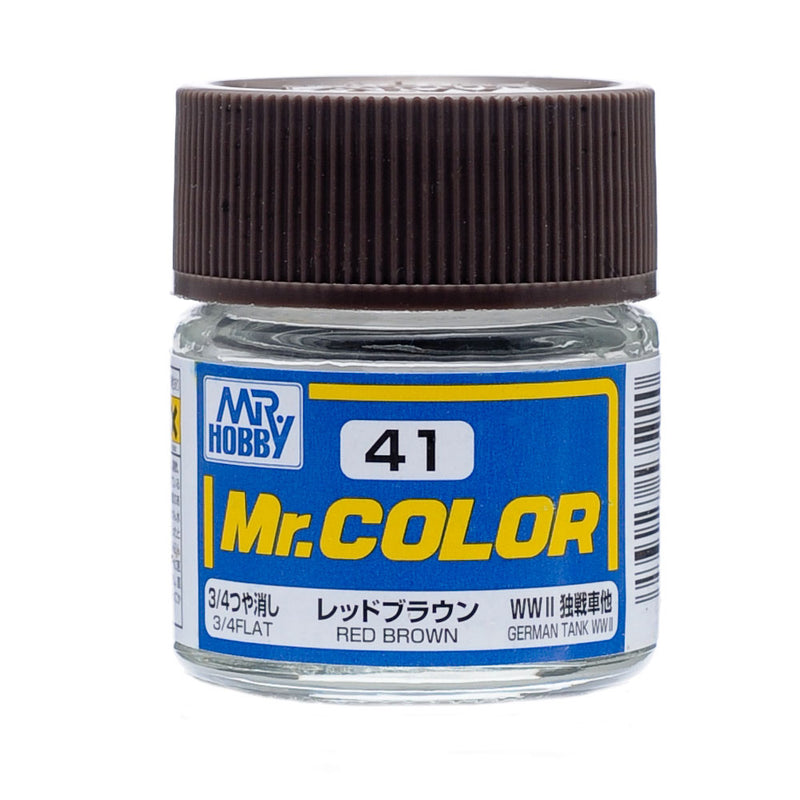 Mr. Hobby C41 FLAT RED BROWN