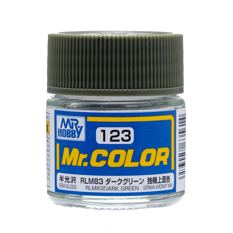 Mr. Hobby C123 SEMI GLS RLM83 DRK GREEN