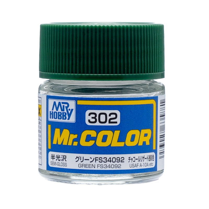 Mr. Hobby C302 SEMI GLOSS GREEN FS34092
