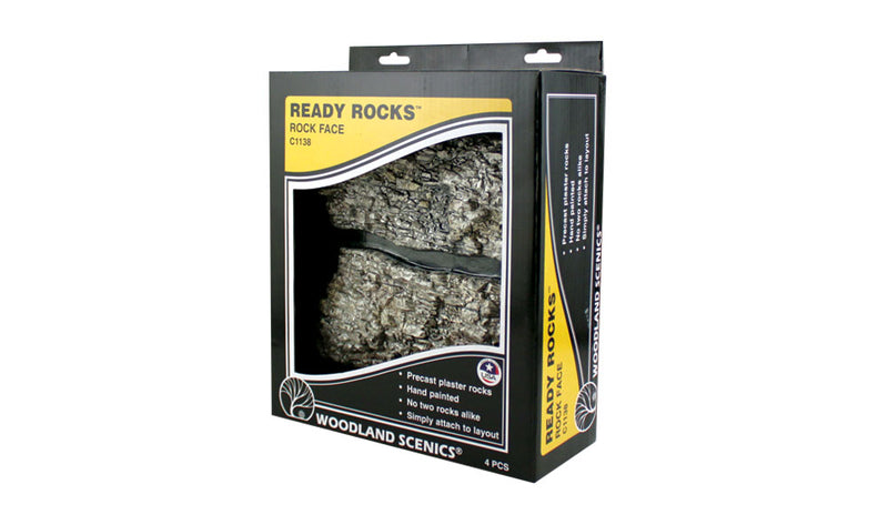 Woodland Scenics C1138 Rock Face Ready Rocks