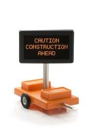Miniatronics O 8550101 Caution Construction Ahead