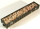 Chooch HO 7223 Random Baled Scrap Gondola Load