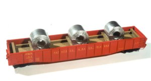 Chooch HO 7235 Coil Steel Gondola Load