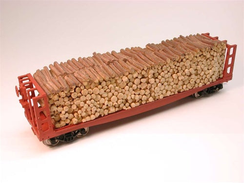 Chooch HO 7262 Atlas Pulpwood Car Load (New Design)