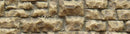 Chooch HO/O 8252 Flexible Medium Random Stone Wall (3.25" x 14")