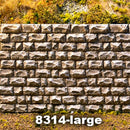 Chooch O/G 8314 Large Cut Stone Interconnecting Wall