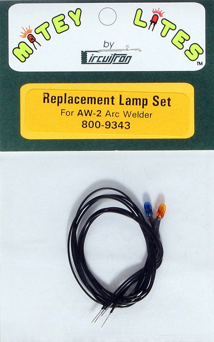 Circuitron 800-9343 Replacement Lamp Set AW-2 Arc Welder