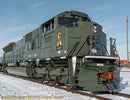 PREORDER Kato N 1768541-DCC SD70ACu Diesel Locomotive, Canadian Pacific Military Heritage