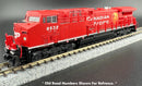 Kato N 1767218-DCC AC4400CW, Canadian Pacific