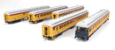 PREORDER Broadway Limited Imports HO 9714 Heavyweight 5-Car Passenger Set, Chessie System Special