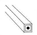 Plastruct 90242 CST-6 Clear Acrylic Square Tubing, 3/16" x 15" (5-Pack)