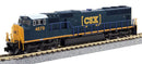 Kato N 176-7616 EMD SD70M with Flat Radiators, CSX