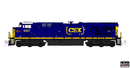 PREORDER Kato N 1768962S ES40DC Diesel Locomotive, CSX (Western Maryland)