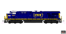 PREORDER Kato N 1768963S ES40DC Diesel Locomotive, CSX (Seaboard)