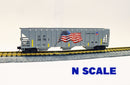 Value Trains USA N N20000 PS-4785 Covered Hopper, Union Pacific