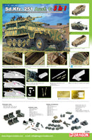 Dragon Models 6224 1/35 Sd.Kfz.251/7 Ausf.C Pionierpanzerwagen 3 in 1 Kit