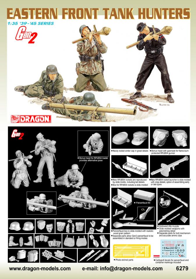 Dragon Models DML 6279 1/35 Eastern Front Tank Hunters