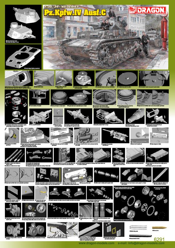 Dragon Models DML 6291 1/35 Pz.Kpfw.IV Ausf.C