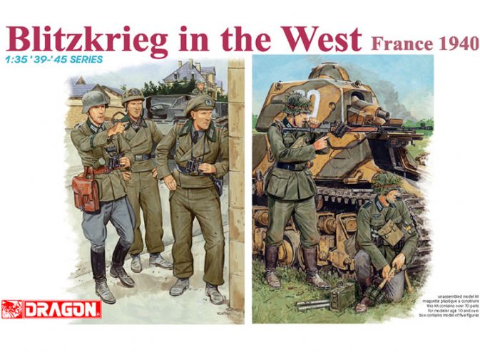 Dragon Models DML 6347 1/35 Blitzkreig in the West (France 1940)