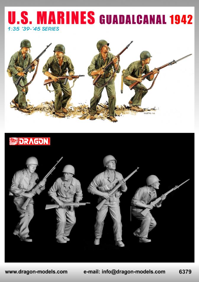 Dragon Models DML 6379 1/35 U.S. Marines (Guadalcanal 1942)