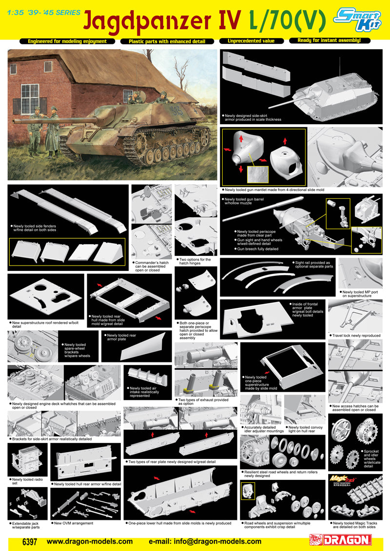 Dragon Models DML 6397 1/35 Jagdpanzer IV L/70(V)