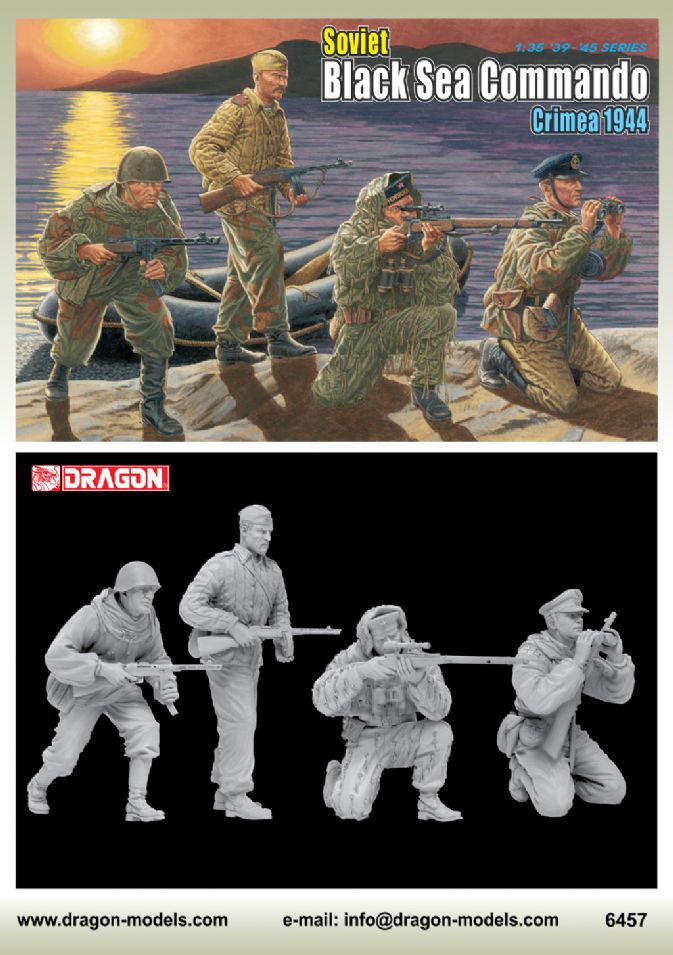 Dragon Models DML 6457 1/35 Soviet Black Sea Commando (Crimea 1944)