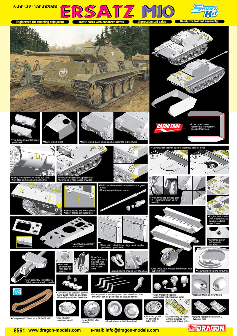 Dragon Models DML 6561 1/35 Panther G/M10 "Ersatz"