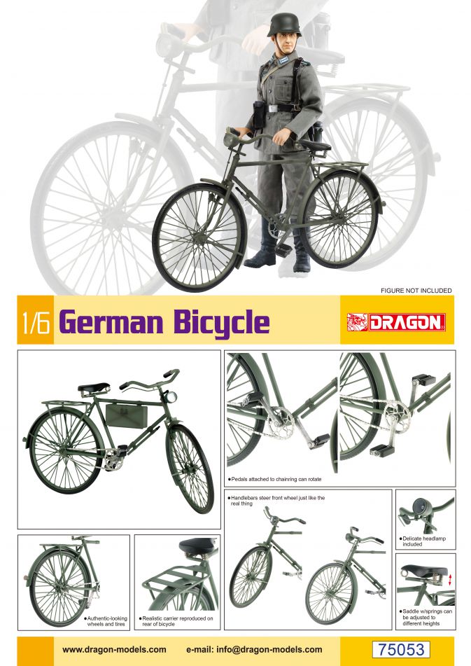 Dragon Models DML 75053 1/6 German Bicycle