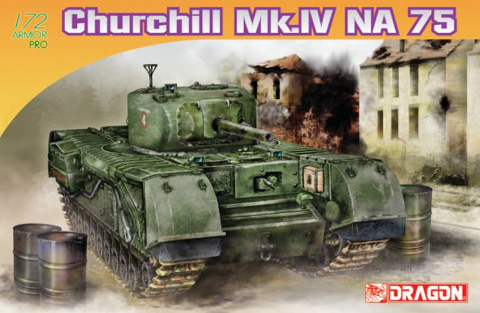 DML Military 7507 Churchill Mk.Iv Na 75 1:72