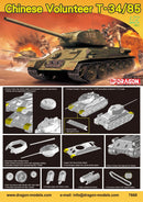Dragon Models 7668 1/72 Chinese Volunteer T-34/85
